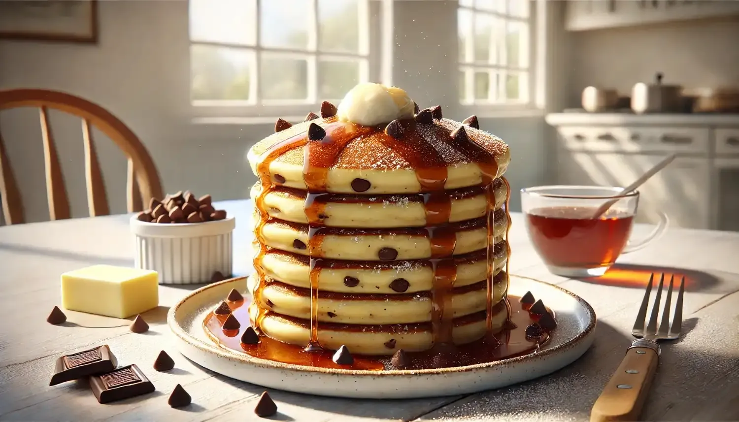 chocolate chip pancake recipe