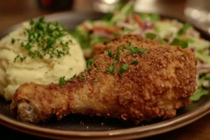 Crispy and Juicy Fried Chicken Legs Recipe